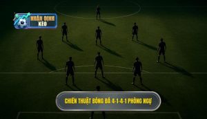 Chiến thuật bóng đá 4-1-4-1 phòng ngự
