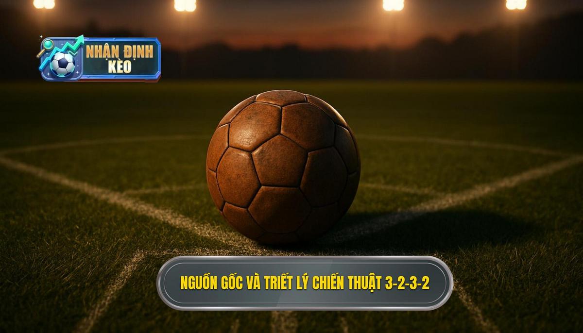 Nguồn gốc và Triết lý cốt lõi của Chiến thuật 3-2-3-2