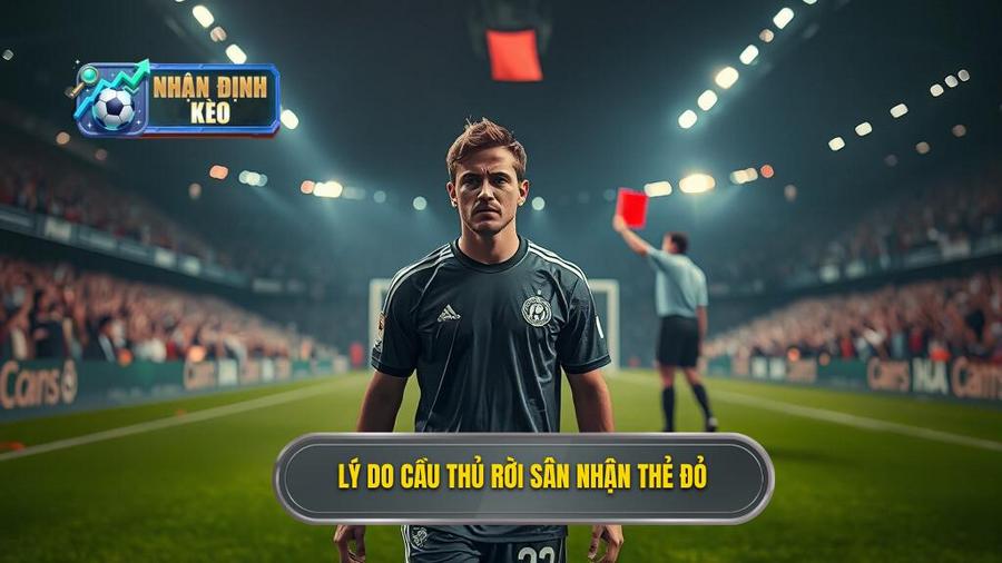 2. Lý do cầu thủ rời sân nhận thẻ đỏ