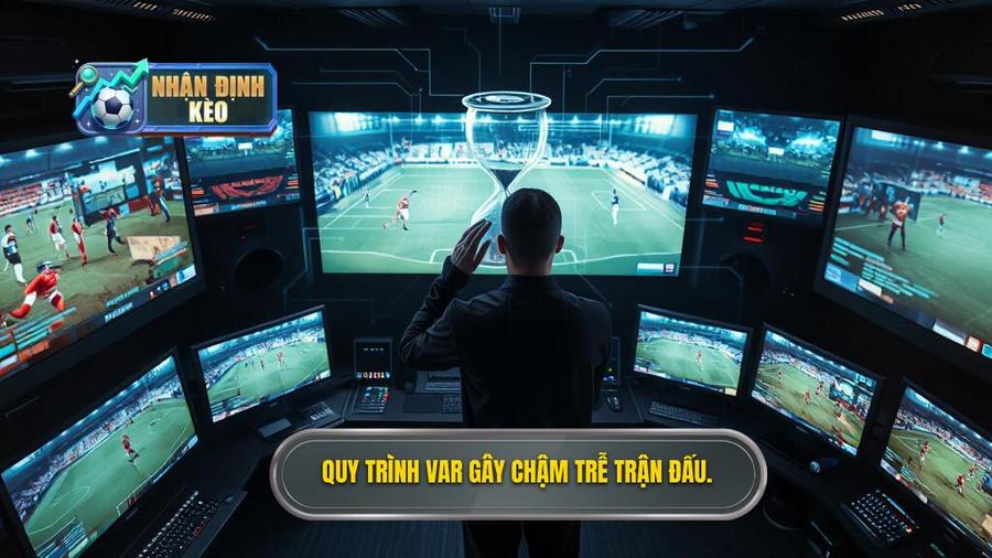 3. Quy trình VAR gây chậm trễ trận đấu.
