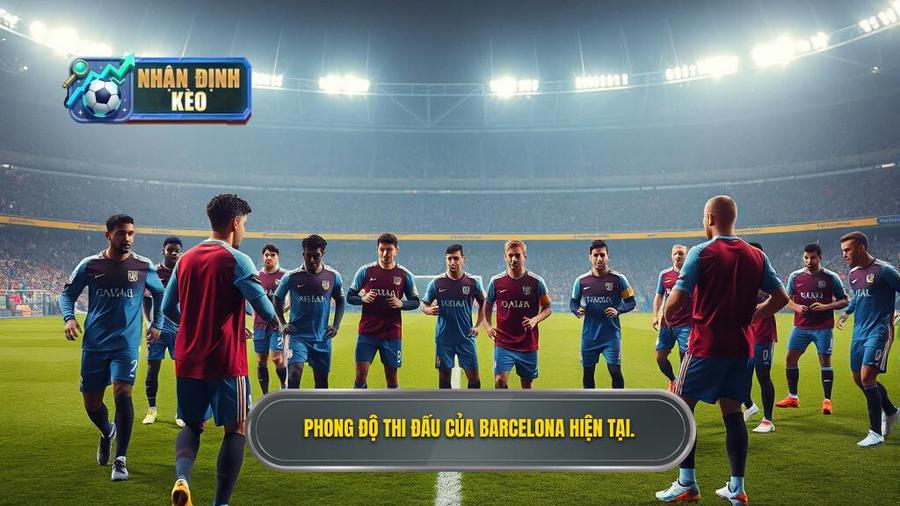ình hình phong độ hiện tại của Barcelona