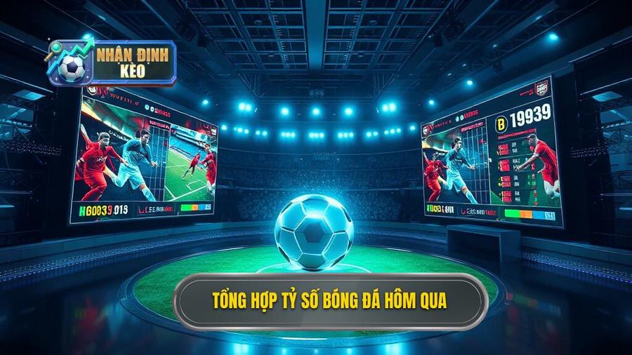 1. Tổng hợp tỷ số bóng đá hôm qua
