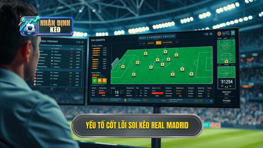 Các yếu tố cốt lõi khi soi kèo Real Madrid hôm nay