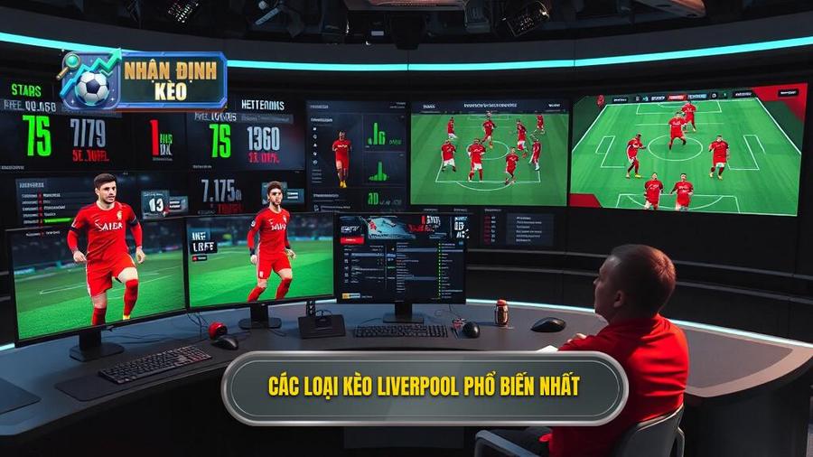 Các loại kèo phổ biến khi soi kèo Liverpool hôm nay