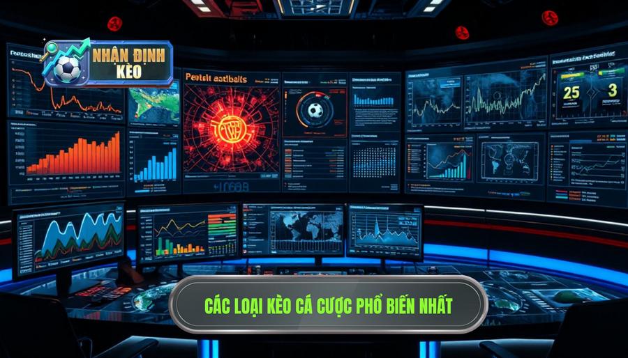 Các loại kèo phổ biến và cách đọc chuẩn xác