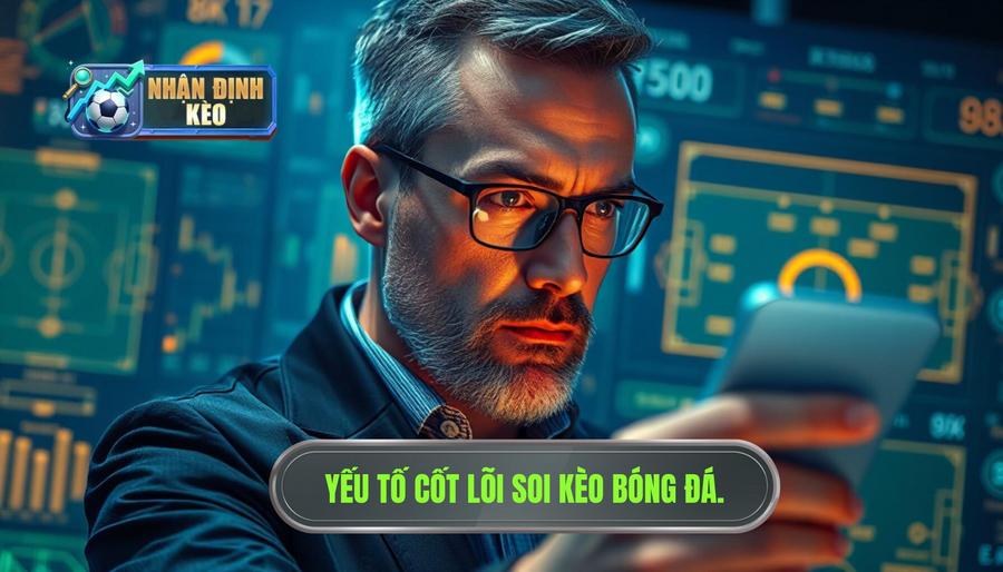 Các yếu tố cốt lõi hình thành góc nhìn kèo bóng đá sắc bén