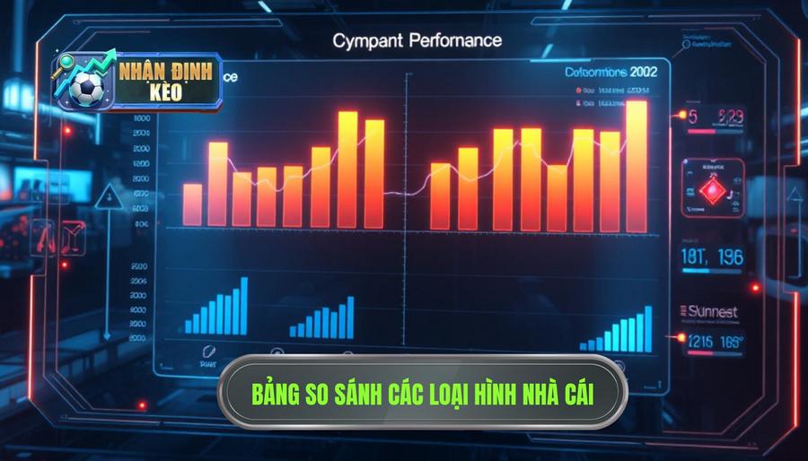 Bảng so sánh mô phỏng giữa các loại hình nhà cái